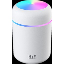 Mini umidificador de ar - difusor de óleo essencial - LED - USB