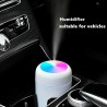 Mini umidificador de ar - difusor de óleo essencial - LED - USB