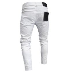 Stretchy rasgado - Jeans biker - Slim Fit Denim