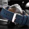 Naviforce - relógio de couro Quartz - luminoso