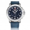 Naviforce - relógio de couro Quartz - luminoso