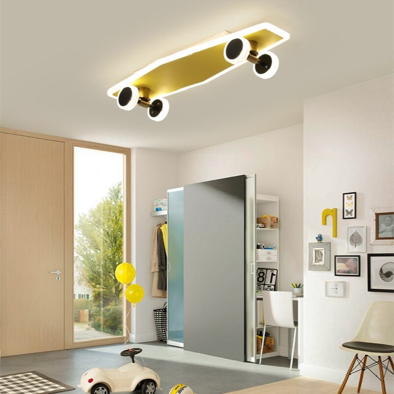 Luz de teto LED moderna - skate