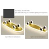Luz de teto LED moderna - skate