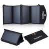 Painel solar 25W - carregador dobrável - USB - à prova d'água - para Smartphones
