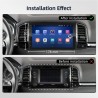 Android 10 QLED car radio - 8GB-128GB - Bluetooth - AI - 8-core - CarPlay - 4GDin 2