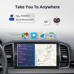 Android 9 / 10 car radio - 1GB-16GB - Bluetooth - camera - CarPlay - MirrorLinkDin 2