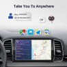 Android 9 / 10 car radio - 1GB-16GB - Bluetooth - camera - CarPlay - MirrorLinkDin 2