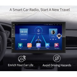 Android 9 / 10 car radio - 1GB-16GB - Bluetooth - camera - CarPlay - MirrorLinkDin 2