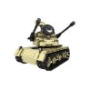 Military electric tank - remote control - building blocks - RC toy - 759 piecesRC Toys