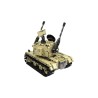Military electric tank - remote control - building blocks - RC toy - 759 piecesRC Toys