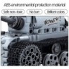 Tanque elétrico militar - blocos de construção - interruptor de toque - brinquedo educacional - 378 peças