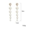 Long earrings with pearlsEarrings