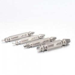 Conjunto de brocas removedor de parafusos - 4 peças