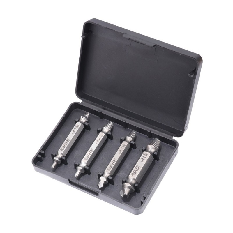 Conjunto de brocas removedor de parafusos - 4 peças