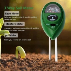 Soil PH tester - light / moisture / acidity testerGarden