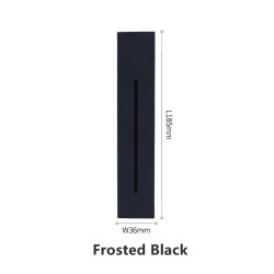 Lâmpada de parede LED de encastrar - com sensor de movimento - IP65 exterior - 3W