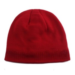 Warm knitted hat - with thick fur inside - unisexHats & Caps