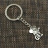 Ratinho fofo - bronze/prata - chaveiro