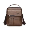 Leather shoulder bag - with zipper - wallet - waterproofBags