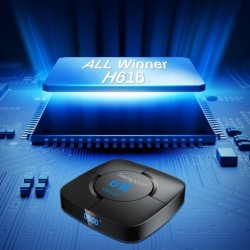 Android 10 - TV Box - Blacklight 6K - Wifi - Assistente de voz 4GB RAM 32G 64G