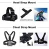 Conjunto de acessórios GoPro - suporte - alça de peito - adaptador de tripé - alça flutuante