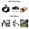 Conjunto de acessórios GoPro - suporte - alça de peito - adaptador de tripé - alça flutuante