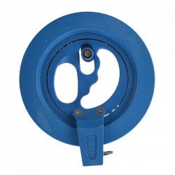 Carretel de pipa de 16 cm - cabo de plástico azul - enrolador
