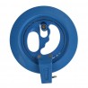 Carretel de pipa de 16 cm - cabo de plástico azul - enrolador