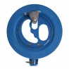 Carretel de pipa de 16 cm - cabo de plástico azul - enrolador