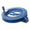 Carretel de pipa de 16 cm - cabo de plástico azul - enrolador