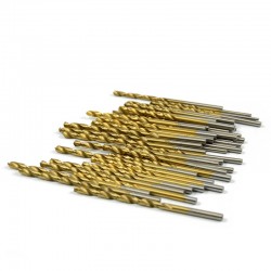 Titanium coated twist drill bits - 50 piecesBits & drills