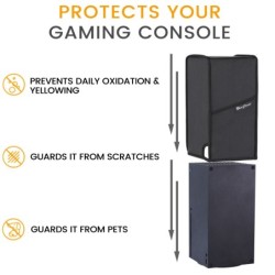Console Xbox Series X - capa anti poeira - costuras reforçadas - anti arranhões - capa impermeável