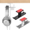 Headphone dual hanger - aluminum hook - under desk / wall mountedEar- & Headphones