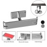Headphone dual hanger - aluminum hook - under desk / wall mountedEar- & Headphones