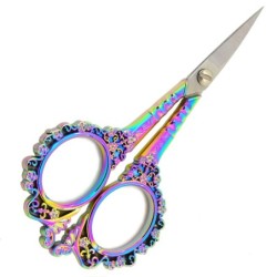 Tesoura de unhas vintage camaleão