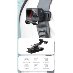Clipe de mochila giratório de 360 graus - para GoPro Hero
