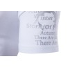 Fashionable short sleeve t-shirt - stand up open collar - printed sleevesT-shirts