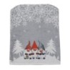 Capa de cadeira de chapéu de Papai Noel - decoração de Natal