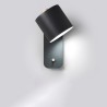 Candeeiro de parede LED - estilo nórdico moderno - cabeça rotativa - com interruptor