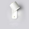 Candeeiro de parede LED - estilo nórdico moderno - cabeça rotativa - com interruptor