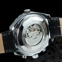 JARAGAR - automatic mechanical watch - 3 sub-dial - stainless steelWatches