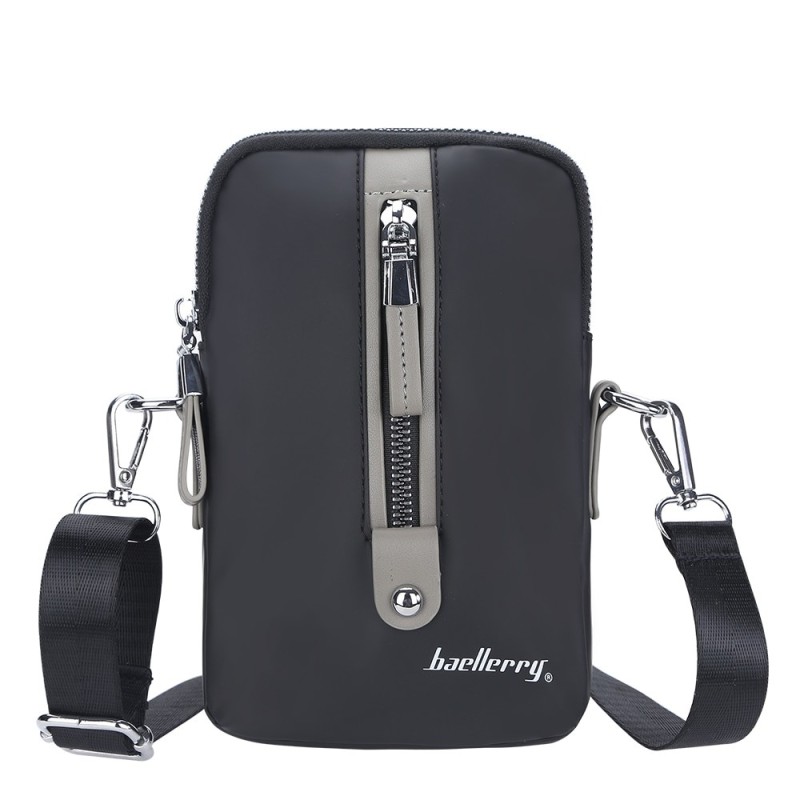 Bolsa de ombro multifuncional - bolsa de cintura - orifício para fone de ouvido