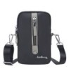 Bolsa de ombro multifuncional - bolsa de cintura - orifício para fone de ouvido