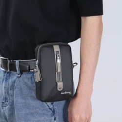 Bolsa de ombro multifuncional - bolsa de cintura - orifício para fone de ouvido