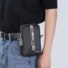 Bolsa de ombro multifuncional - bolsa de cintura - orifício para fone de ouvido