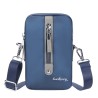 Bolsa de ombro multifuncional - bolsa de cintura - orifício para fone de ouvido