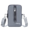 Bolsa de ombro multifuncional - bolsa de cintura - orifício para fone de ouvido