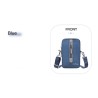 Bolsa de ombro multifuncional - bolsa de cintura - orifício para fone de ouvido