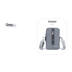Bolsa de ombro multifuncional - bolsa de cintura - orifício para fone de ouvido