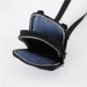 Bolsa de ombro de lona pequena - zíperes - orifício para fone de ouvido